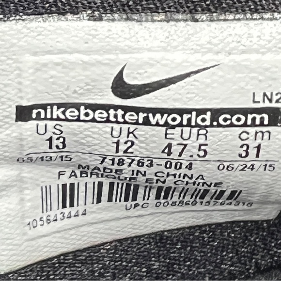 Kobe X Elite Black MTLLC SilverBL LGNVLT Men\'s Size Shoes
